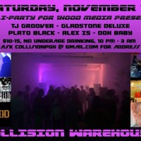 Soli-Party: TJ Groover, Gladstone Deluxe, Alex Is, Plato BLACK