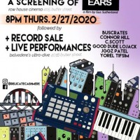 All Ears screening at Row House + Live Music at Belv's