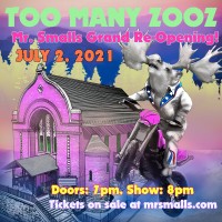 Mr. Smalls Theatre Grand Reopening with Too Many Zooz