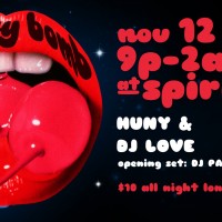 Cherry Bomb w/HUNY & DJ Love