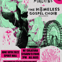 String Machine (Vinyl Release Show) + The Homeless Gospel Choir w/ Colatura at Spirit Hall
